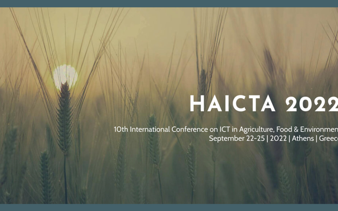 10th Conference on Information and Communication Technologies in Agriculture, Food & Environment